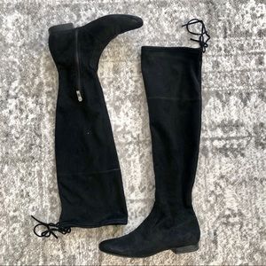 Ivanka Trump Over the Knee Suede Boots